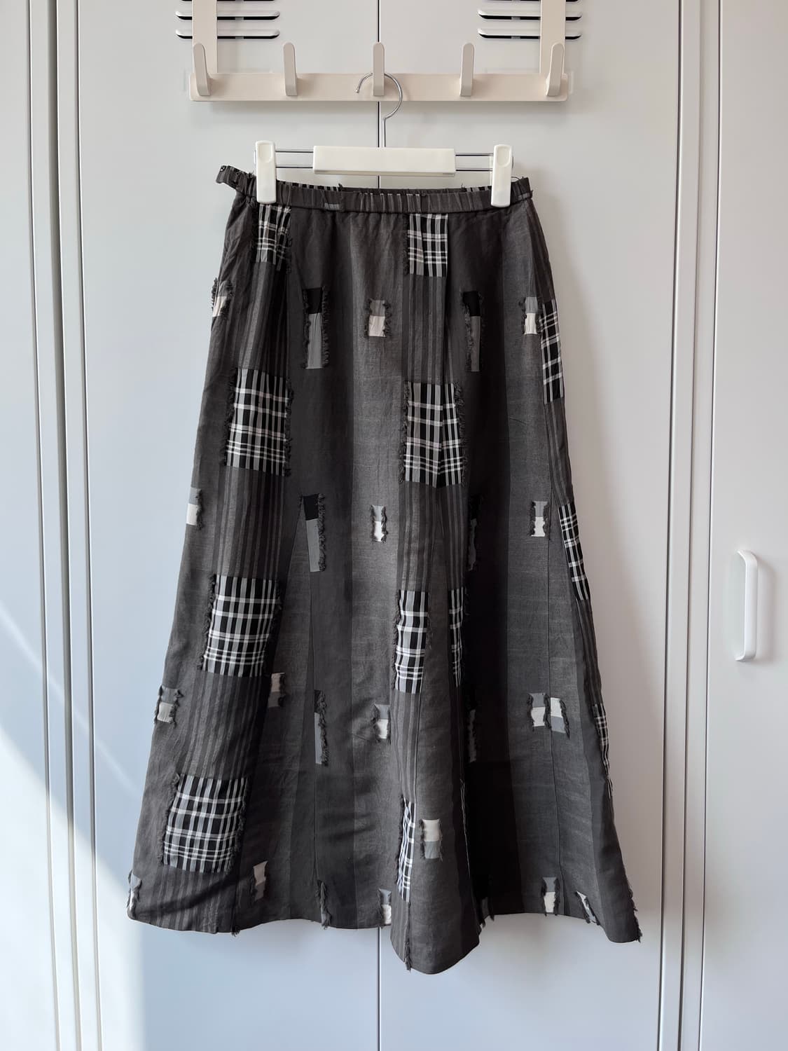 Vintage 패치워크 롱 스커트 상품이미지9