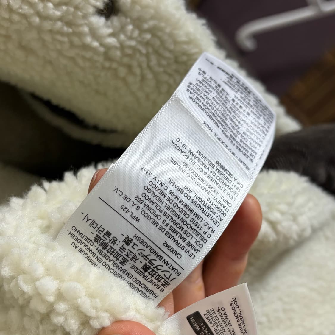 리바이스 셰르파 코듀로이 트러커 다크브라운 상품이미지6