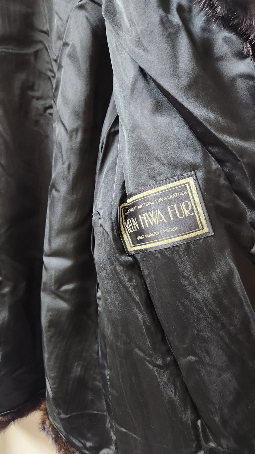 아메리칸 퍼 어워드 근화모피 77 진밤색 상품이미지4