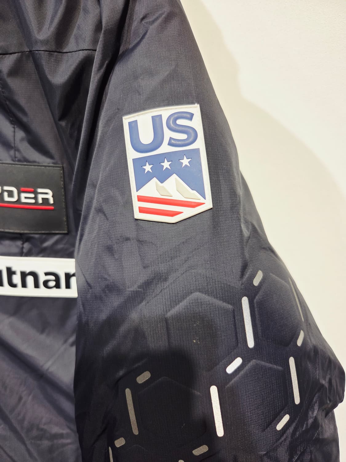 스파이더 US 스키팀 구스다운 블랙_M 상품이미지5