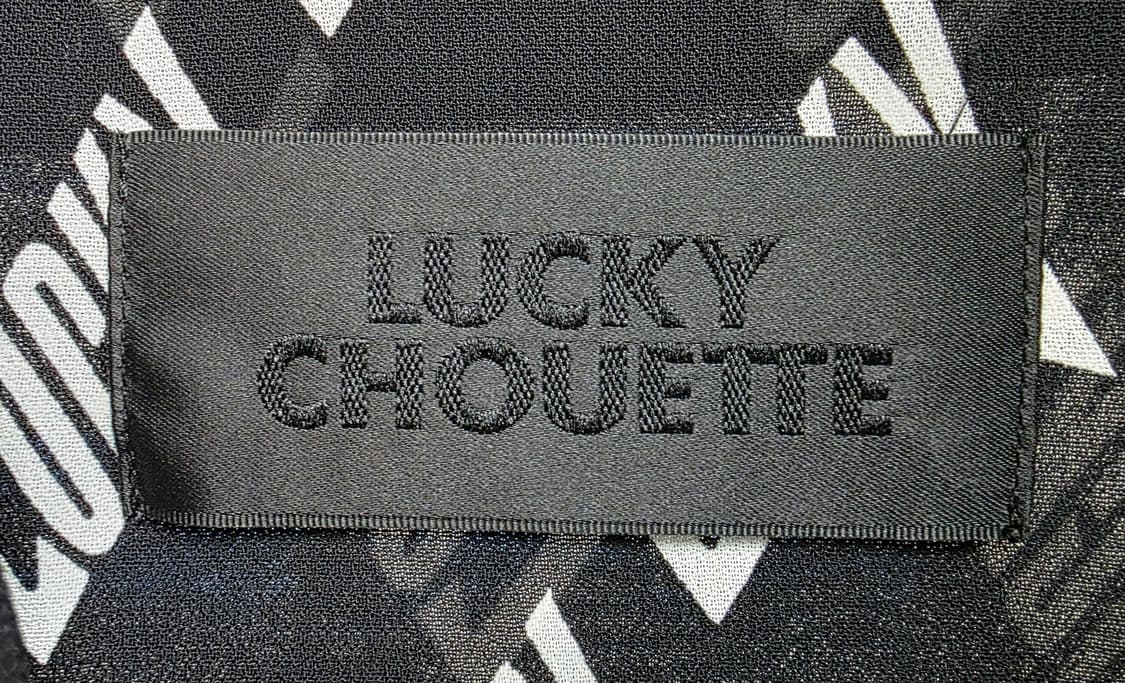 럭키슈에뜨 미니원피스 55~슬림66 럭키 프린트 반팔원피스 WM49 상품이미지5