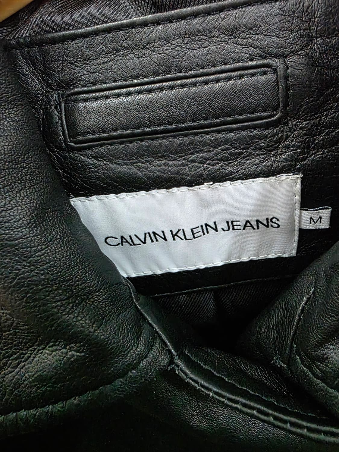 캘빈클라인 진 여성 가죽 라이더 자켓 상품이미지3