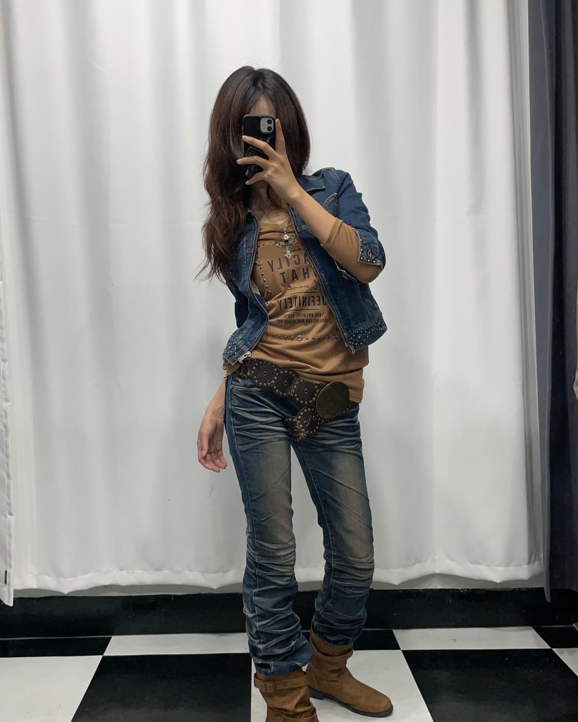 🎸Hysteric Glamour 스터드 데님 자켓🎸 상품이미지3