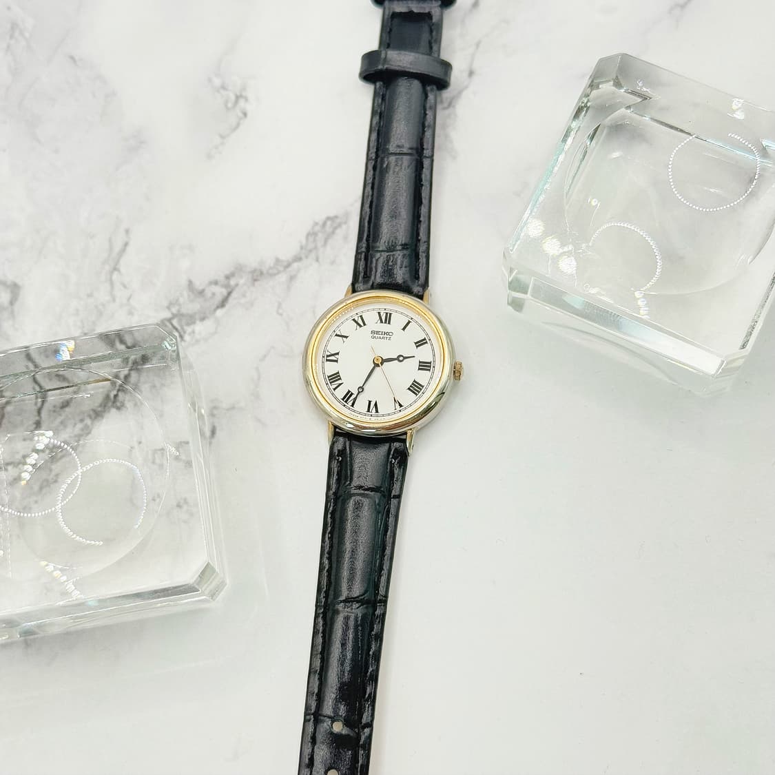 80s90s 빈티지 세이코 클래식 로만 워치 상품이미지6