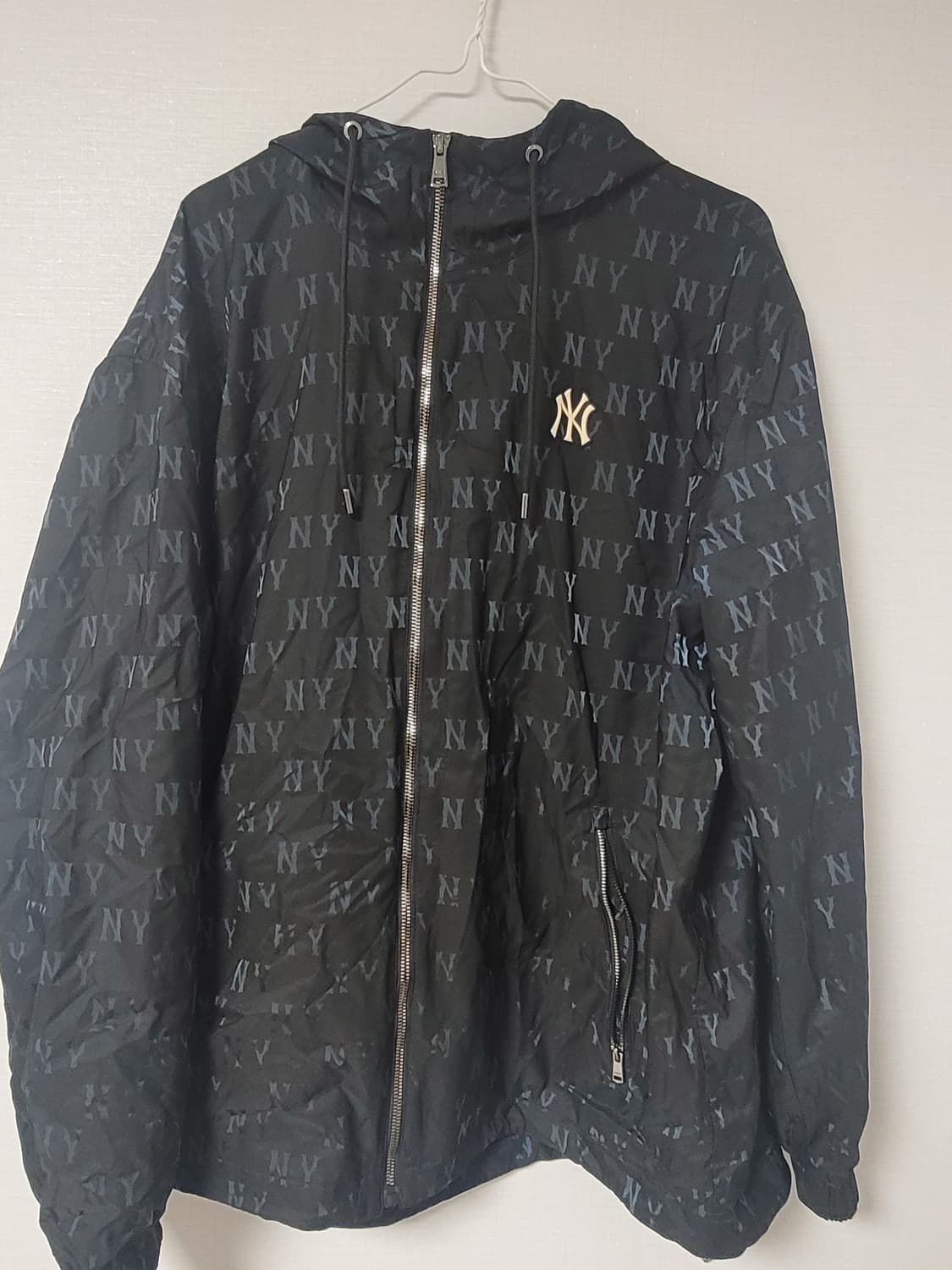 MLB NY 양키스 바람막이 후드 자켓 상품이미지1