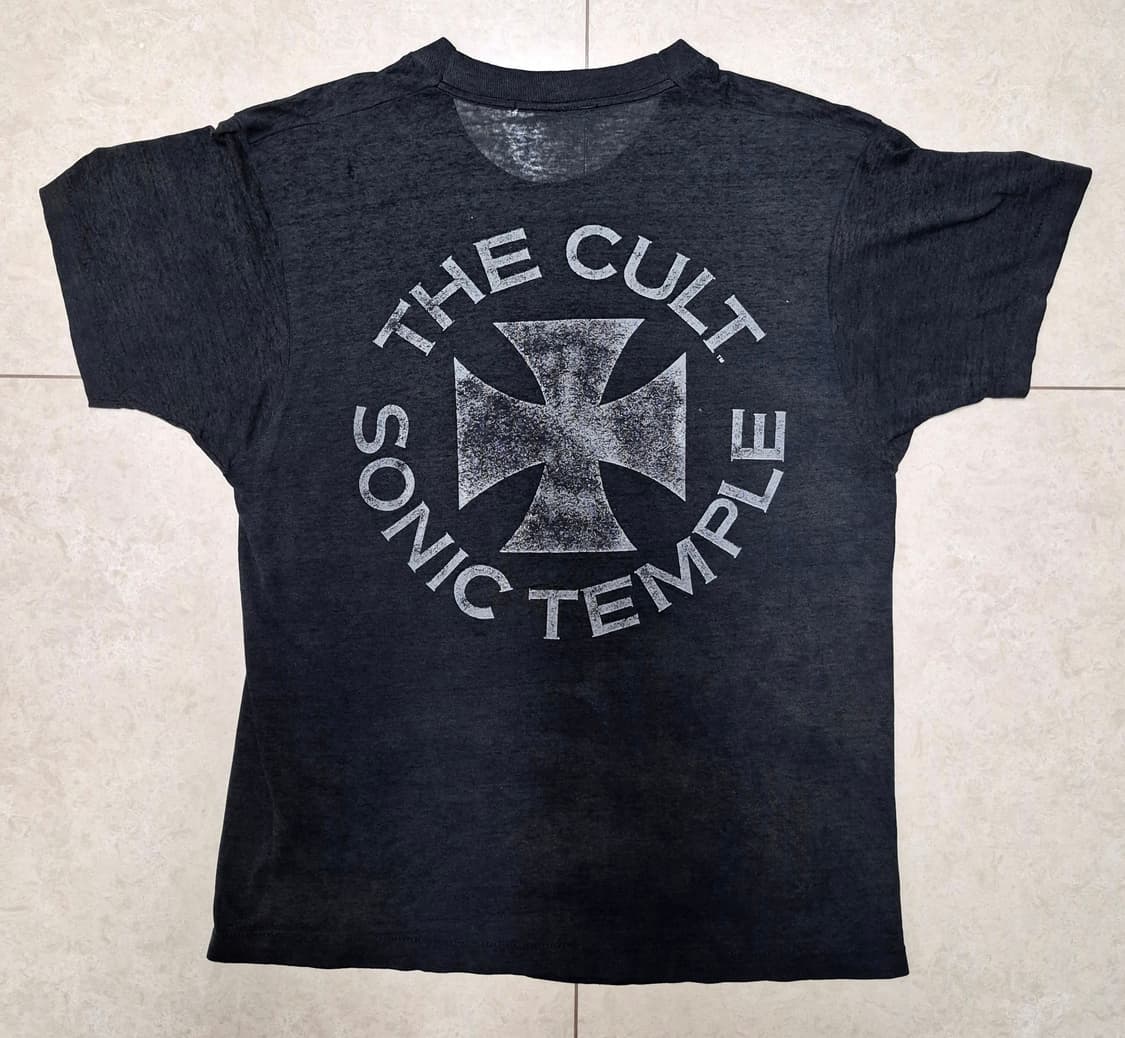 1989 THE CULT‘Sonic Temple’Tour T-Shirt 상품이미지6