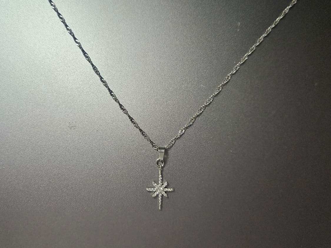 써지컬 결정체 목걸이 상품이미지1