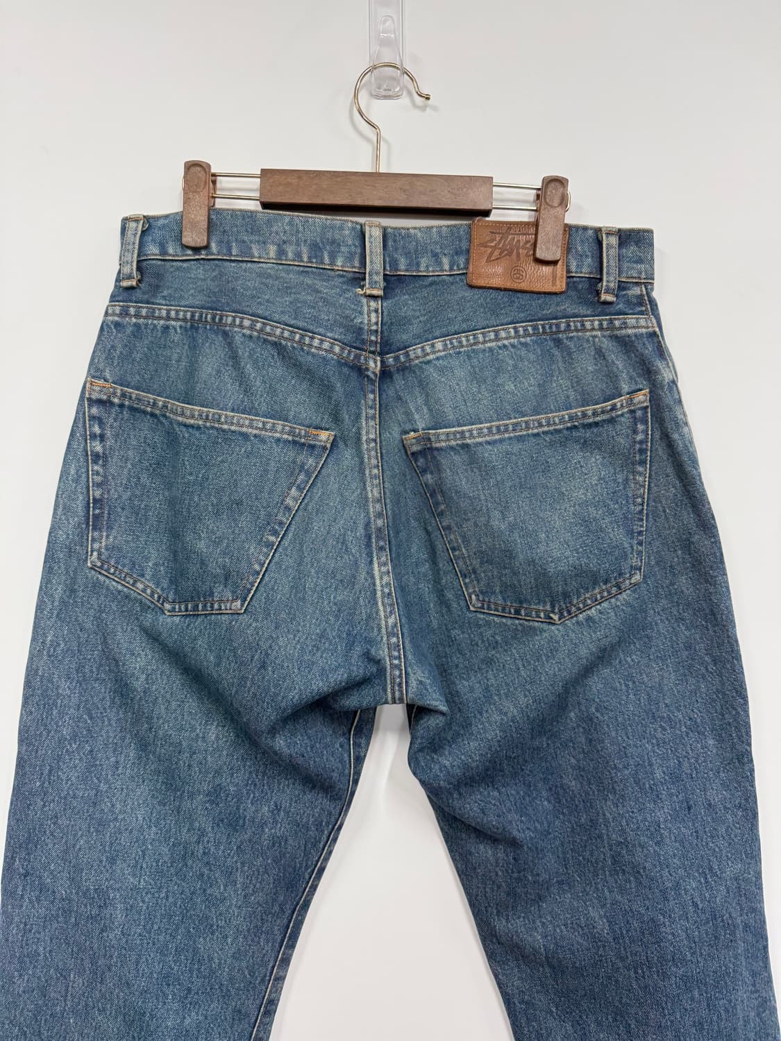 STUSSY Denim Semi Wide Pants 상품이미지6