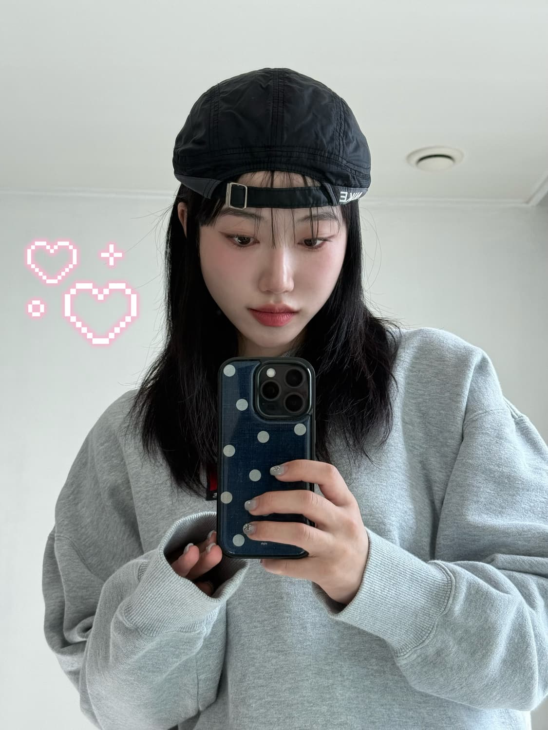 나이키 블랙 귀도리 모자 상품이미지4