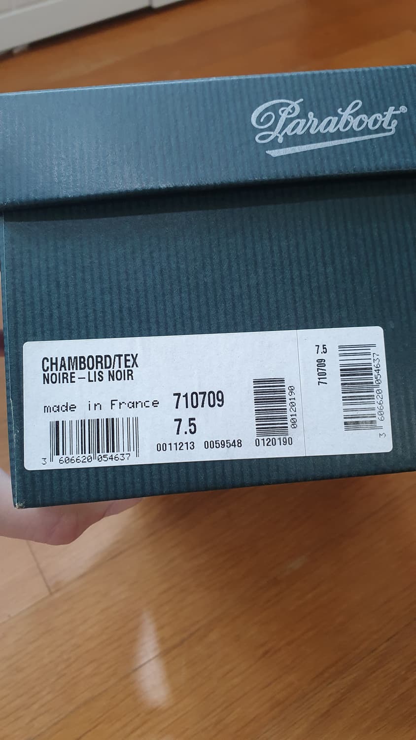 파라부트 샴보드 블랙 UK7.5 상품이미지6