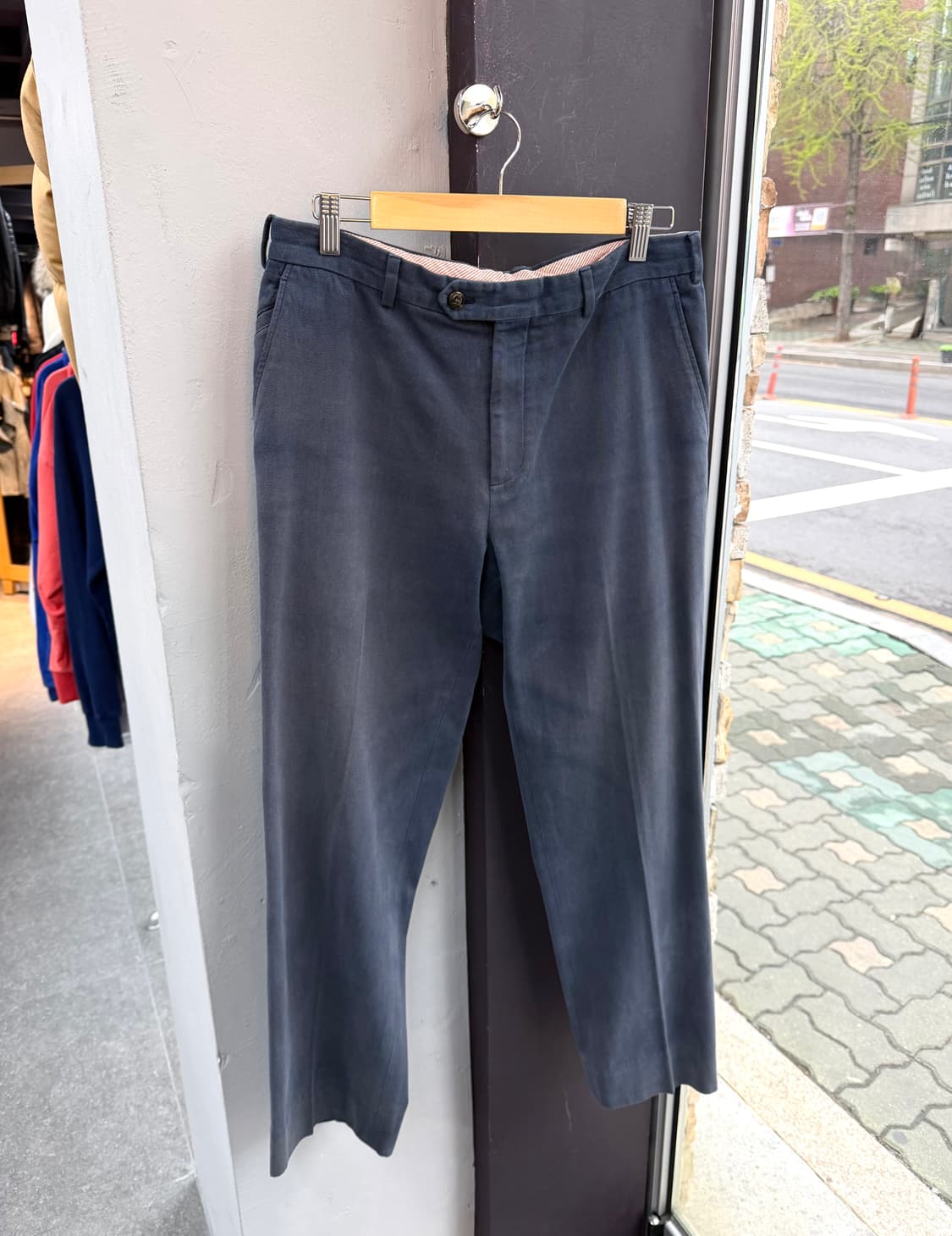 50/ 로로피아나 가먼트다이드 해비코튼 팬츠 상품이미지2