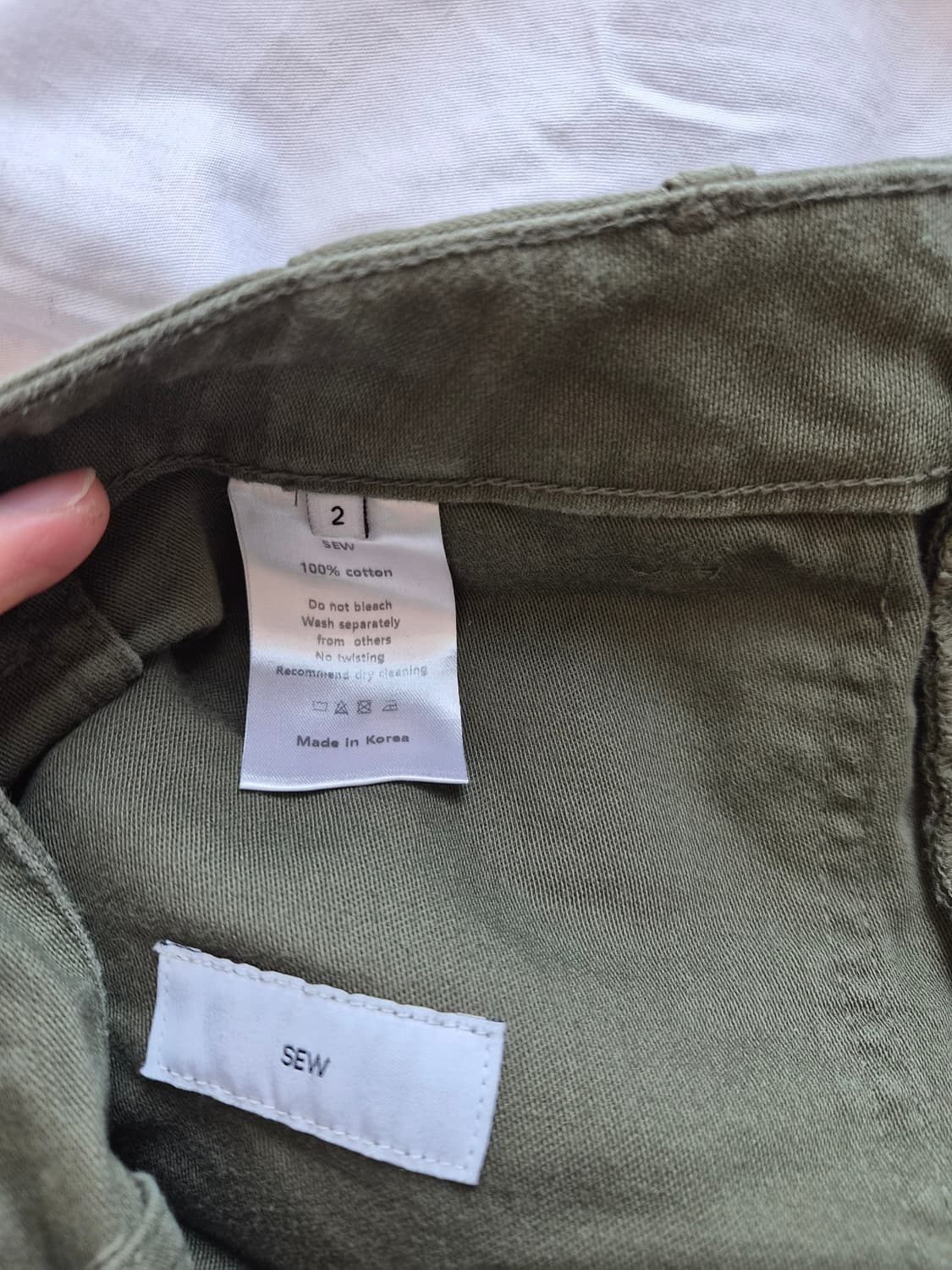 스테디에브리웨어 SEW 퍼티그 팬츠 2 사이즈 상품이미지2