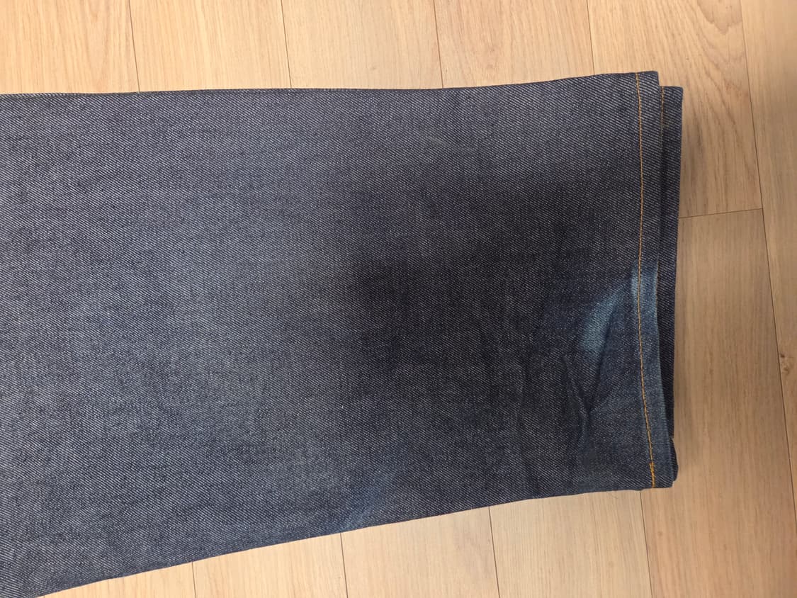 슈프림 리지드 배기 셀비지 진 리지드 인디고 36 상품이미지5