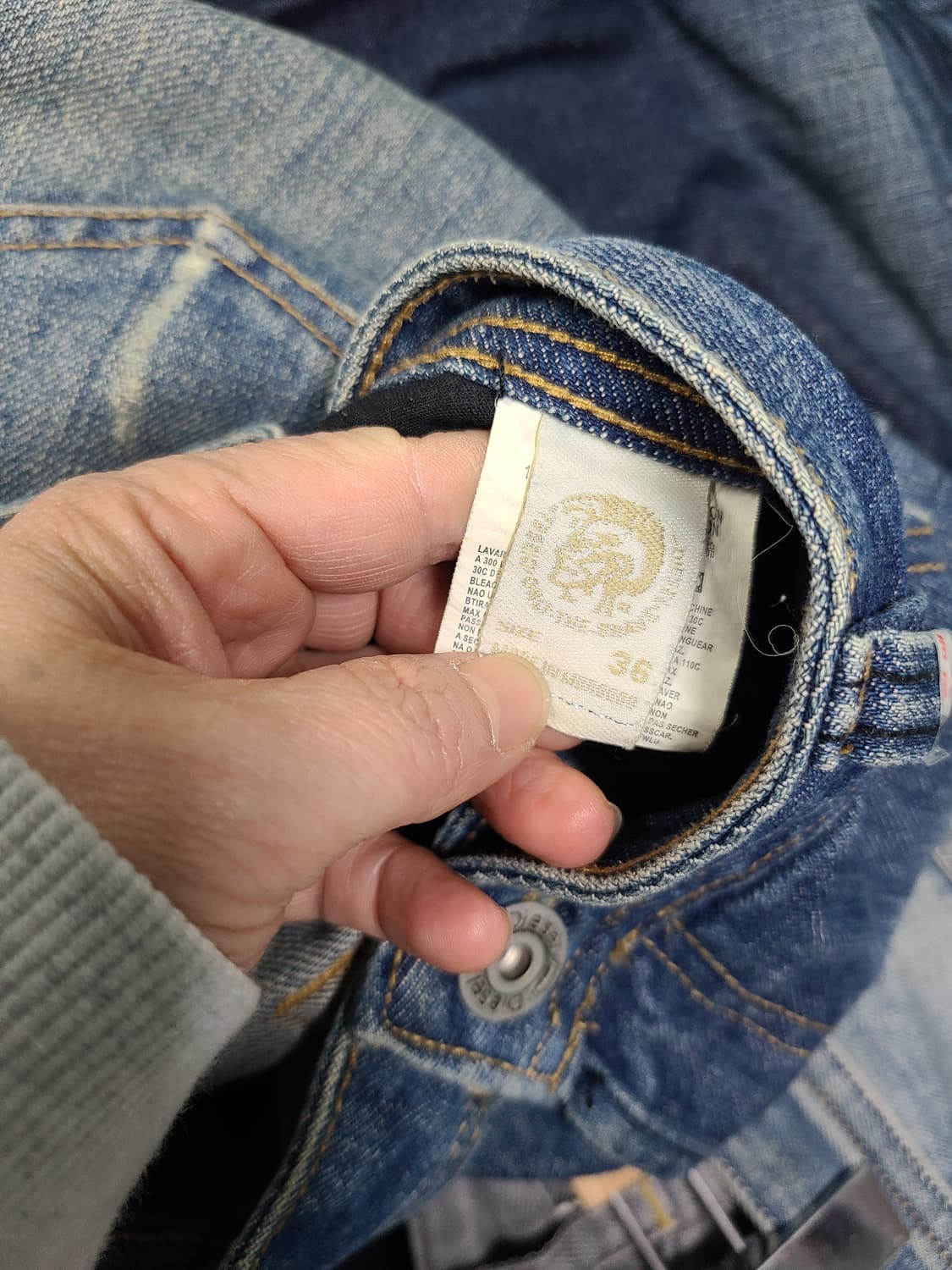 디젤 부츠컷 청바지 36 상품이미지9