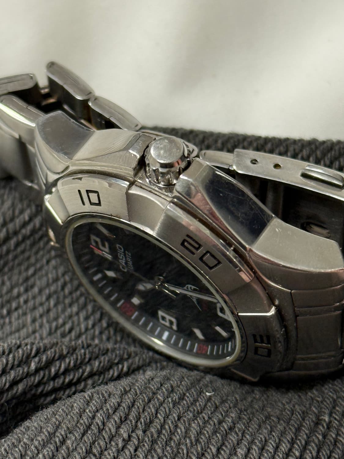 빈티지 카시오 은새치 MDV-100D 밀리터리/세이코/시티즌/해밀턴 상품이미지3