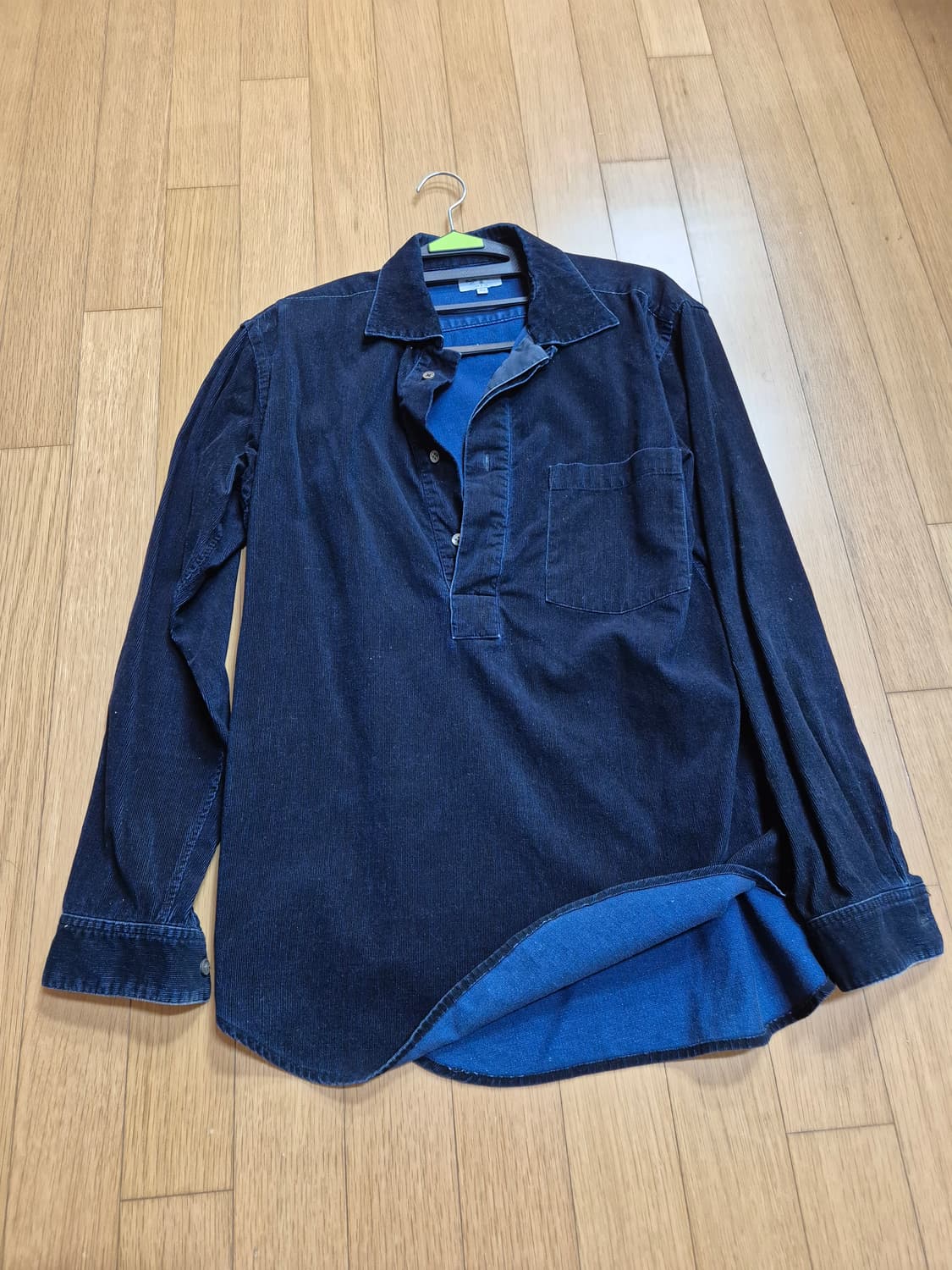 마가렛 호웰 딥인디고 풀오버 셔츠 상품이미지1