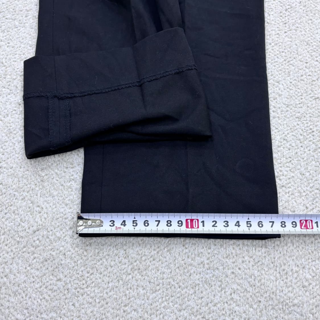 32 무신사스탠다드 블랙 치노 팬츠 0428E 상품이미지10