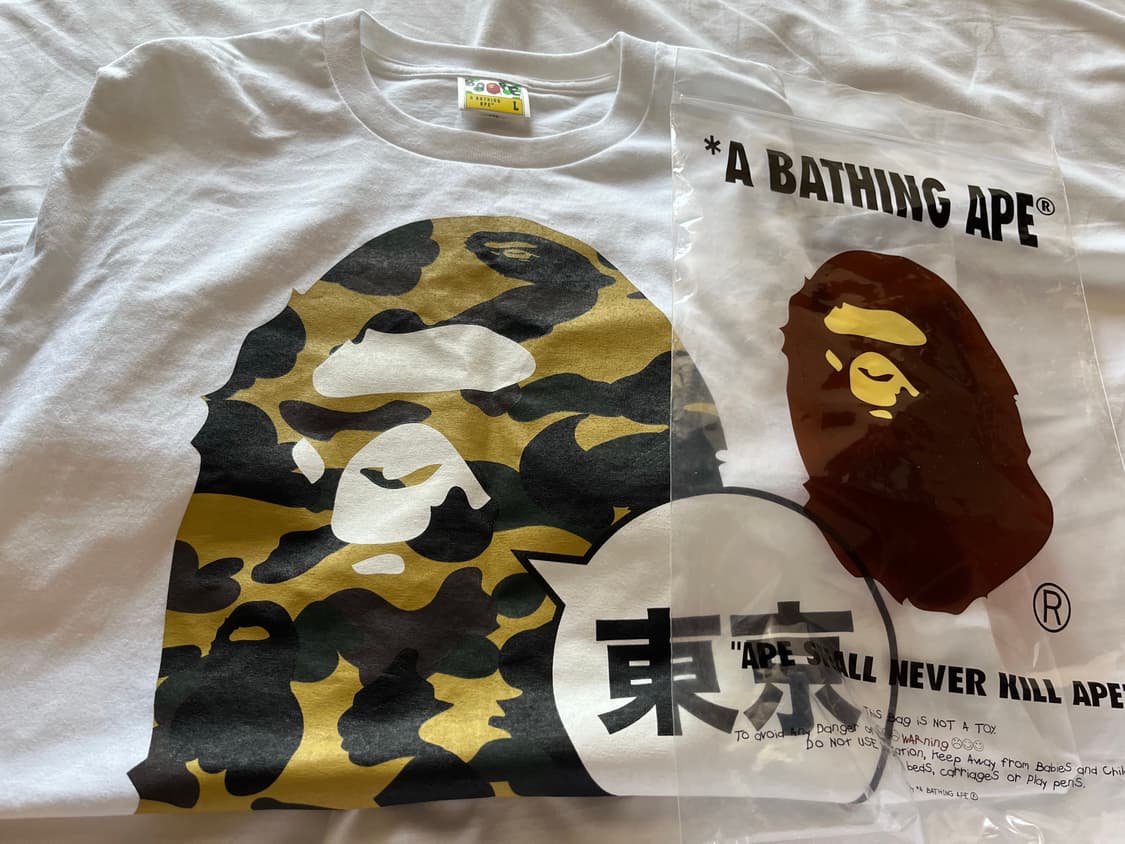 베이프 시부야 티셔츠 상품이미지2