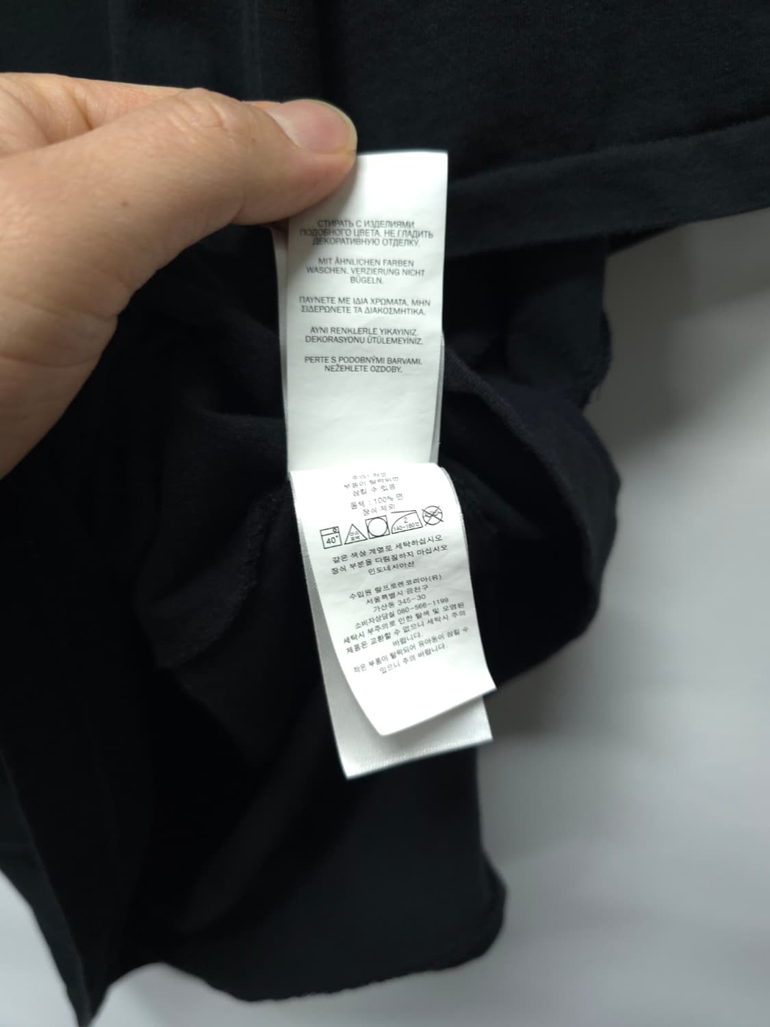 ​폴로 랄프로렌 남성 블랙 반팔 티셔츠 (100) 상품이미지10