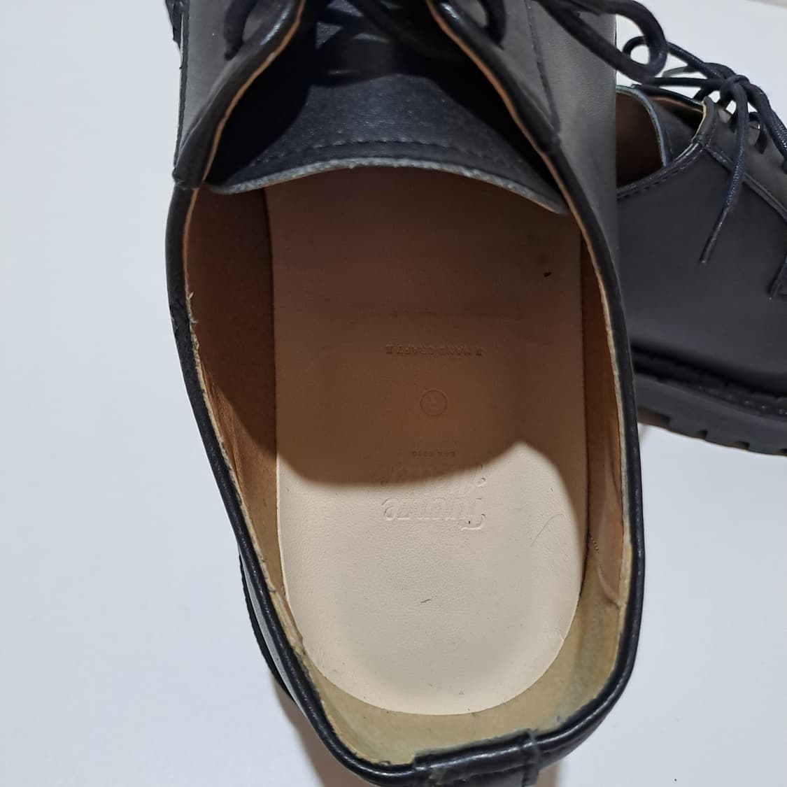 (택포) 피렌체아뜨리에 더비슈즈 260 B96 상품이미지7