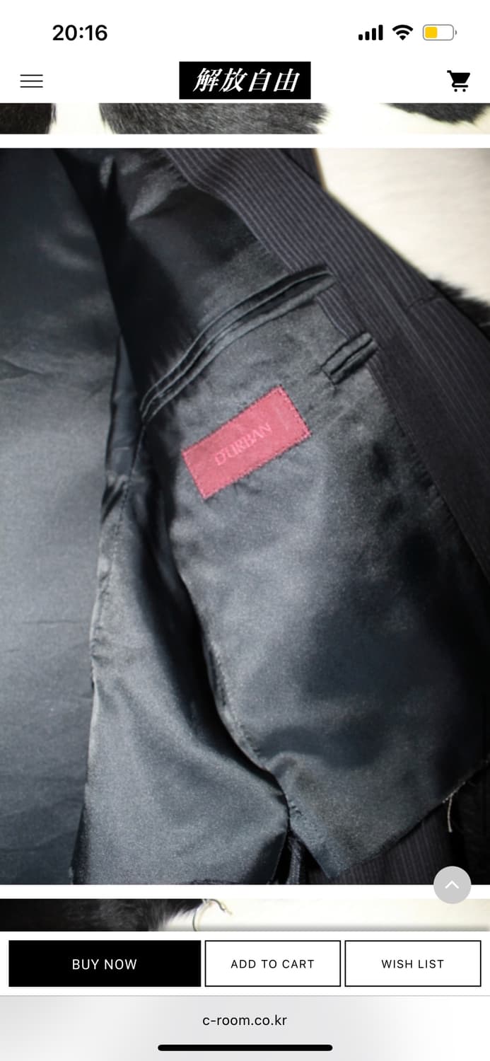 解放自由 Remake Cutoff Crop Blazer 상품이미지5