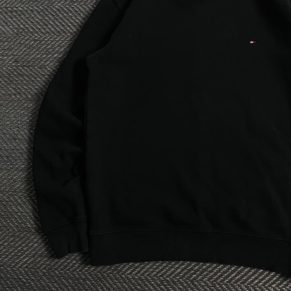 타미힐피거 스몰 자수로고 블랙 맨투맨y 3904 상품이미지4