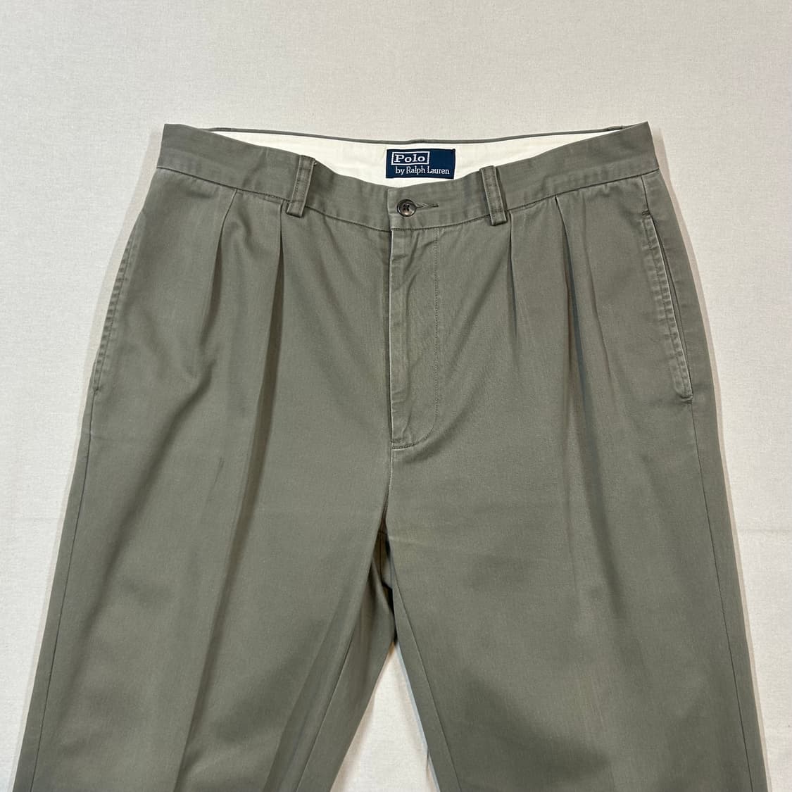 32inch) 폴로 랄프로렌 2T 클래식 치노팬츠 면바지 카키 상품이미지6