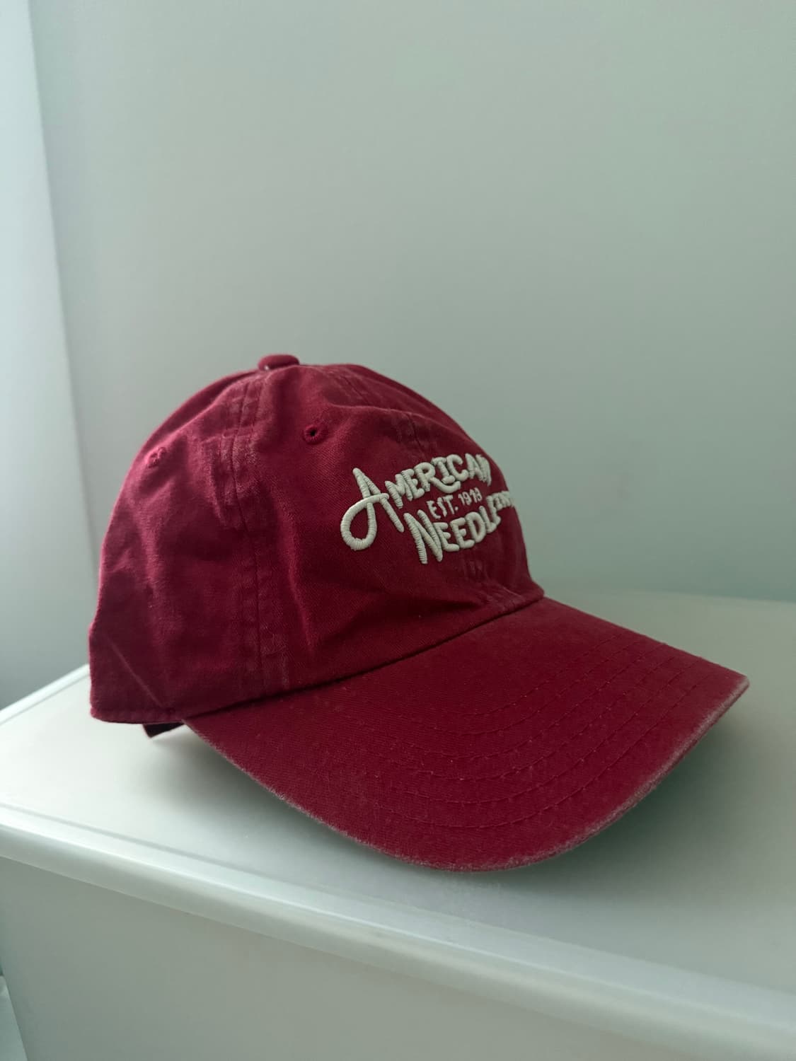 아메리칸니들 빈티지 레드 캡 상품이미지4