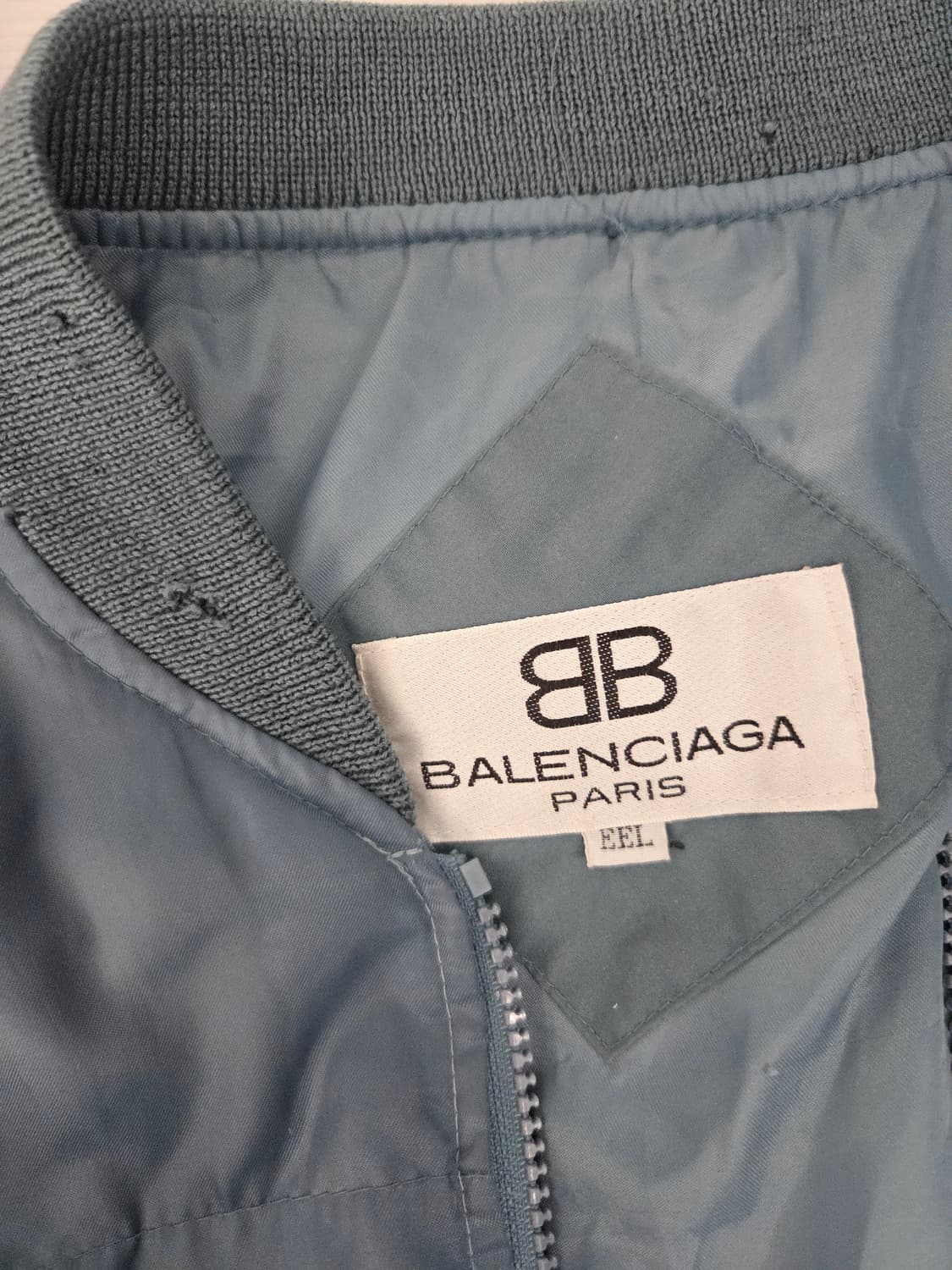 발렌시아가 90s 빈티지 오리털 패딩 블루종 상품이미지7