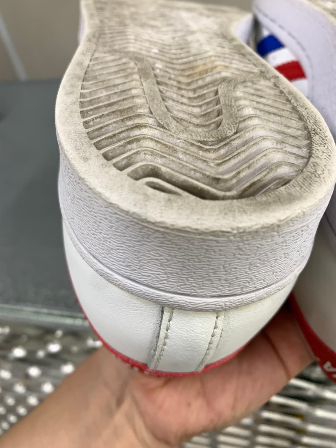 아디다스 슈퍼스타 블루 팀 컬리지 레드 270  상품이미지6