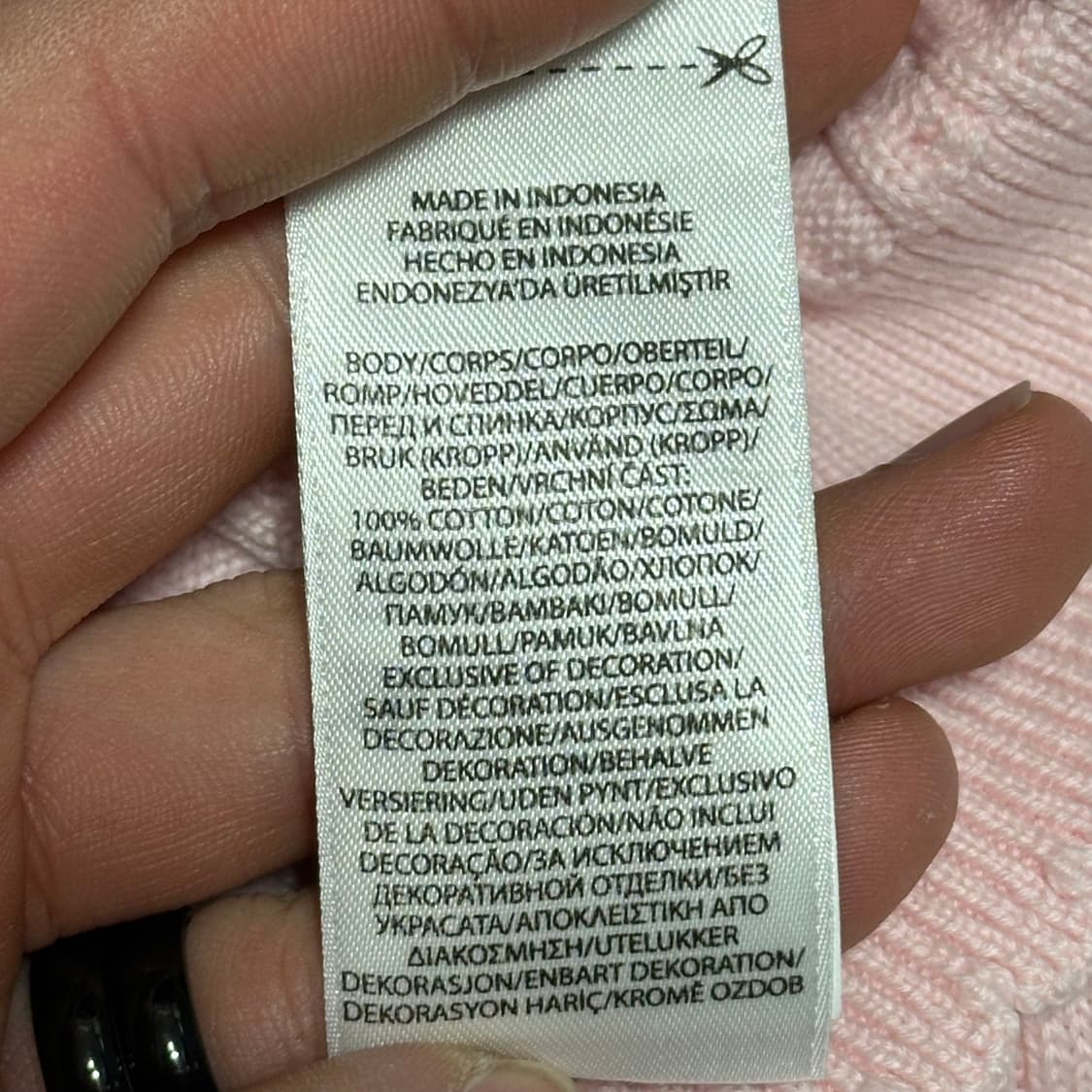 XL 폴로랄프로렌 여성용 핑크 케이블 가디건 상품이미지5