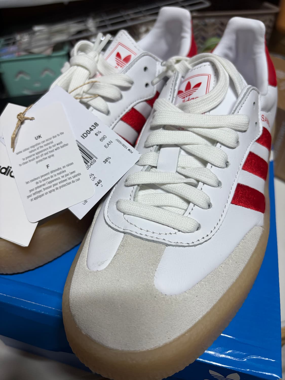 아디다스 SAMBAE W 새 상품 상품이미지2