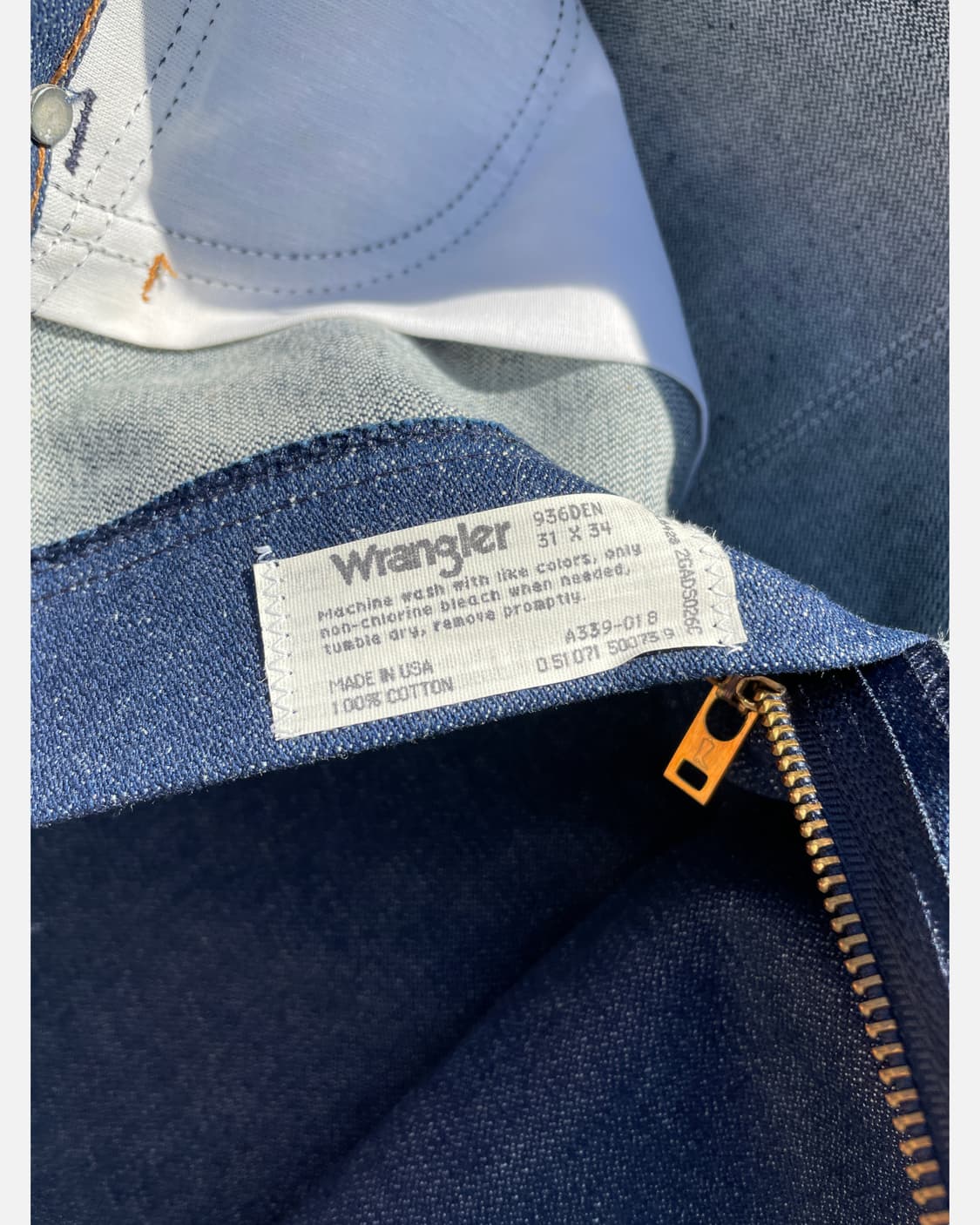 90s Wrangler 936den Denim pant 상품이미지4