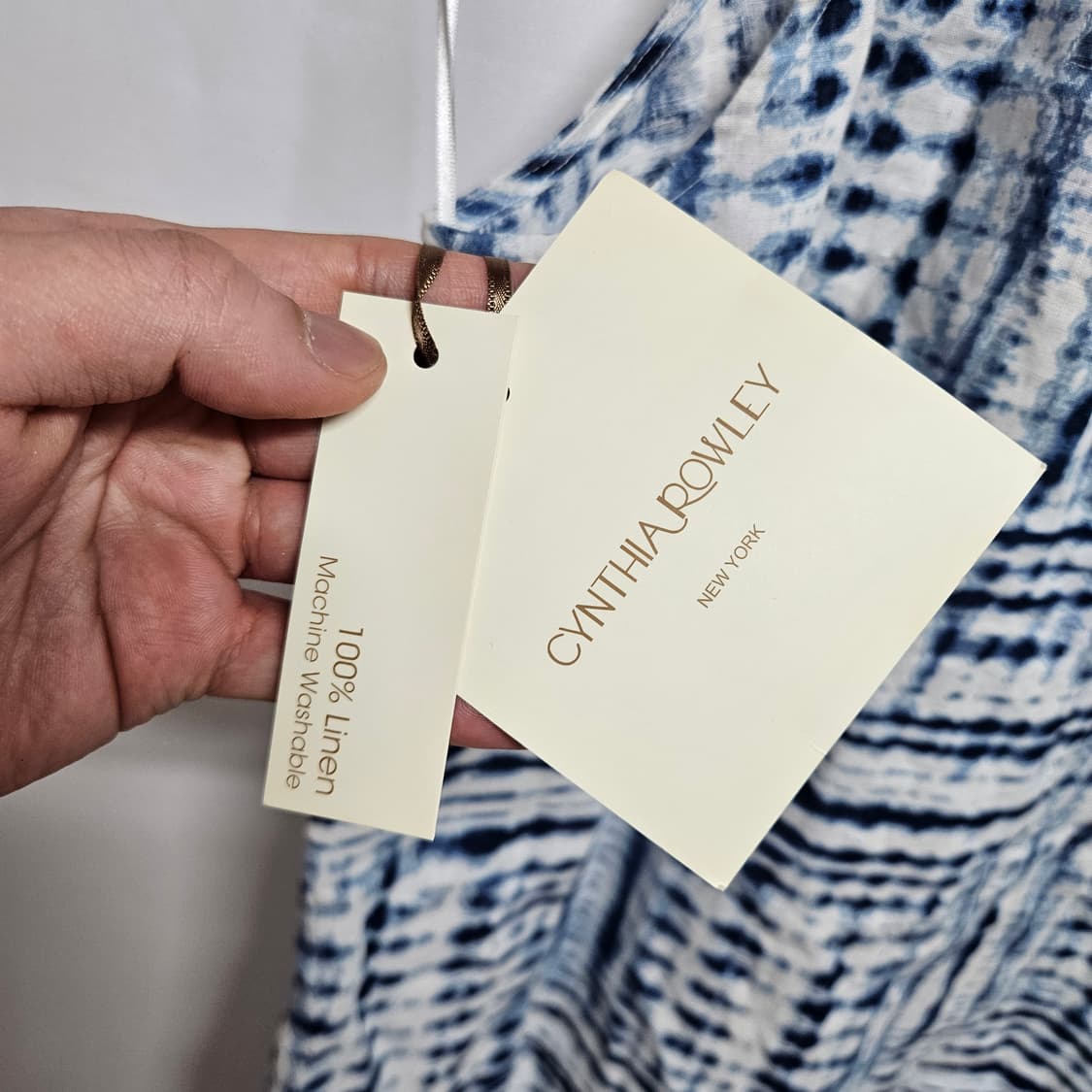 신시아 로리 Cynthia Rowley 린넨 슬리브리스 원피스 XS 상품이미지6