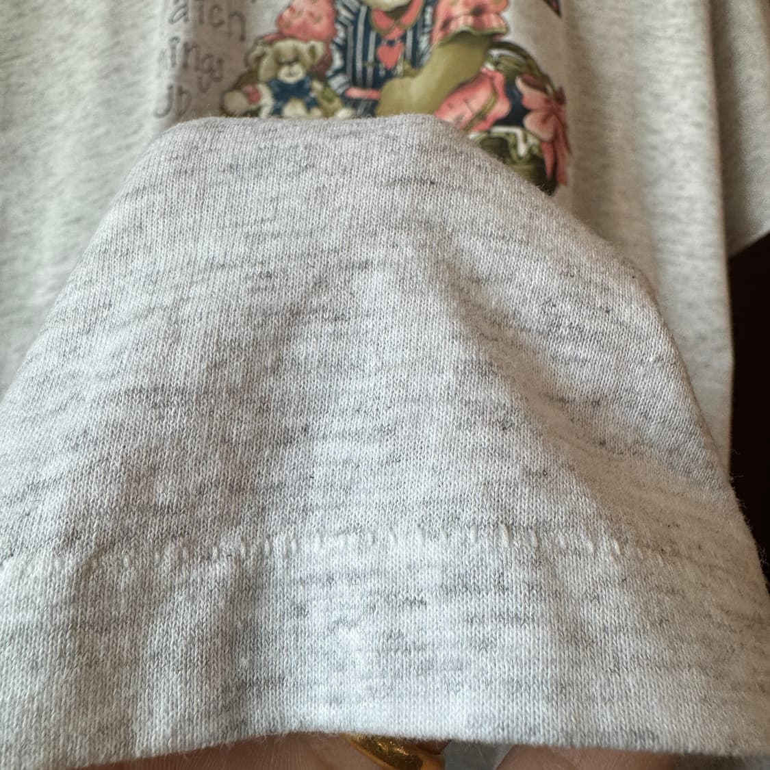 90S 오네이타 곰돌이 빈티지반팔 XL 상품이미지8