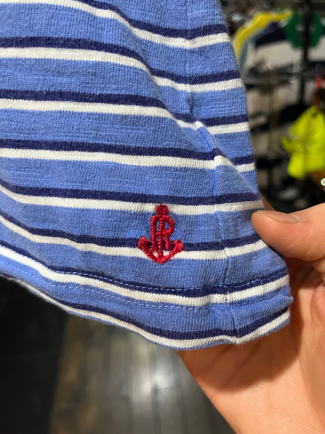 POLO RALPH LAUREN SKY STRIPE SHIRT 상품이미지4