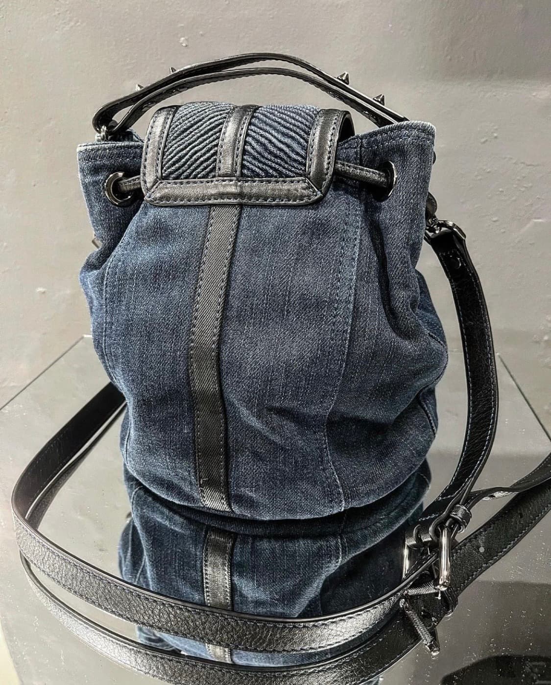 Diesel denim cross bag 상품이미지9