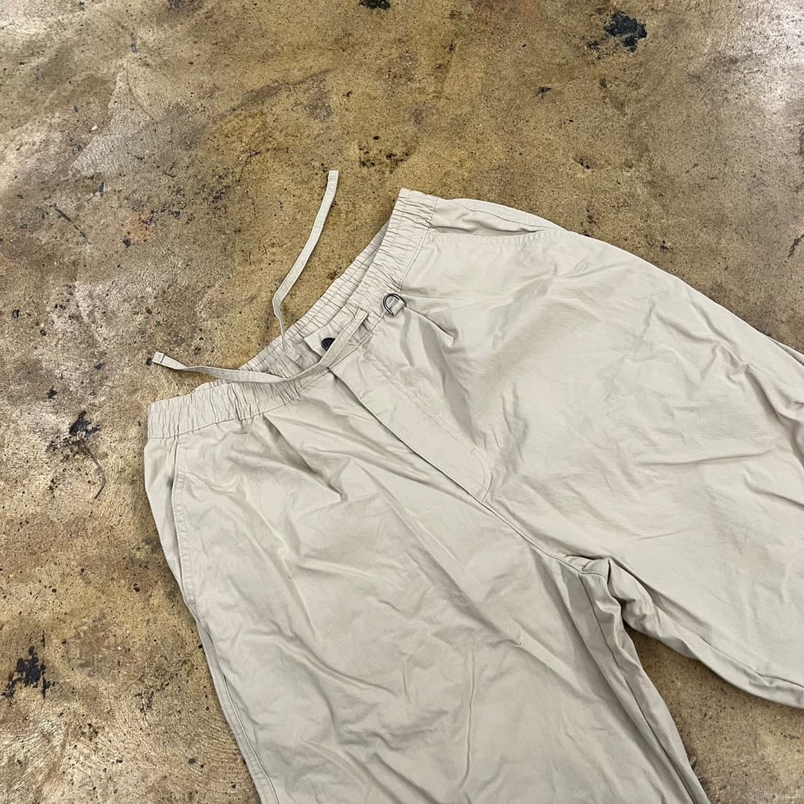 [정품/M] 리 베이지색 드로스트링 팬츠 b17 상품이미지1