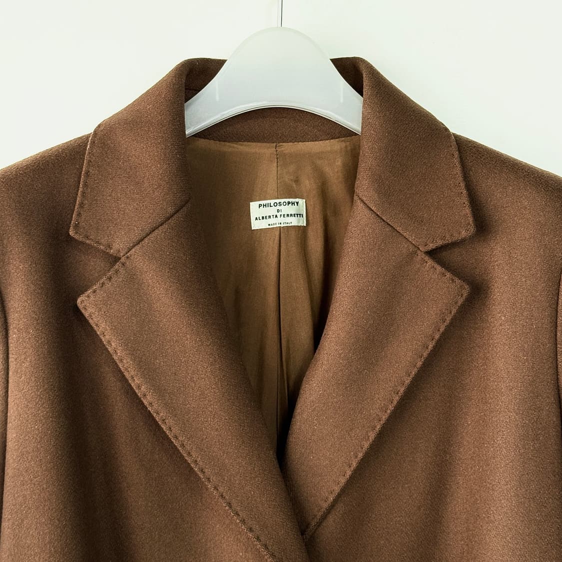 필로소피 알베르타 페레티 싱글 울 코트 상품이미지2