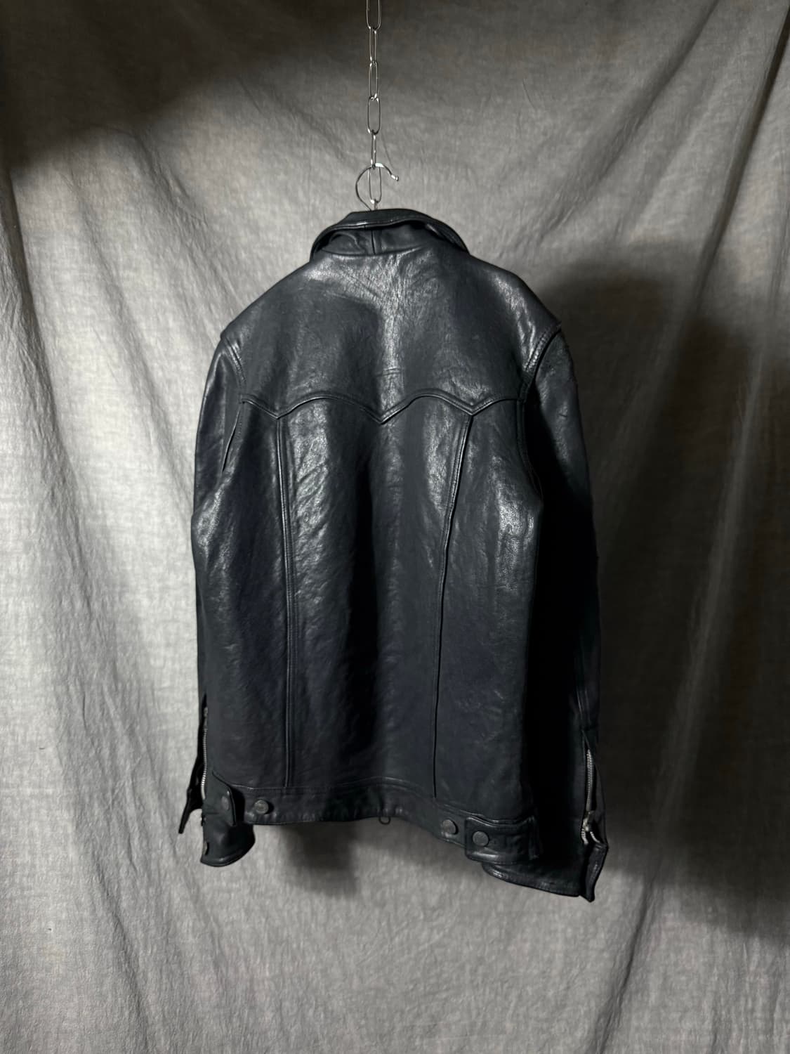 JACKROSE “TFOA” Skull Cow Leather Jacket 상품이미지7