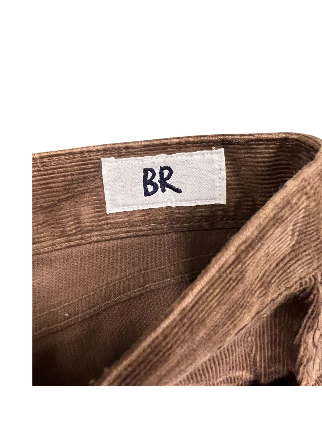 P046 BR 코듀로이 브라운 부츠컷 팬츠 상품이미지3