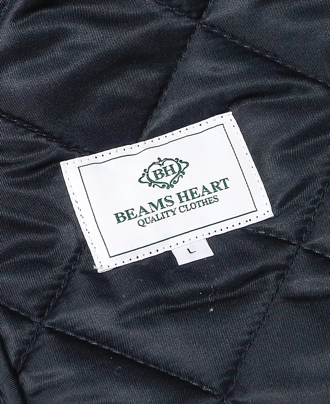 빔즈 하트 [Beams Heart] 타탄 체크 퀼팅 클래식 자켓 상품이미지6