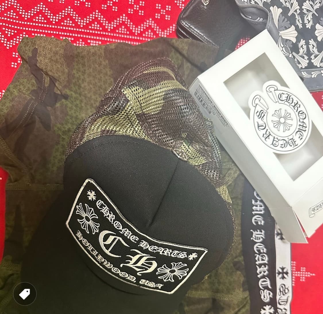 크롬하츠 트러커캡 카모 상품이미지1