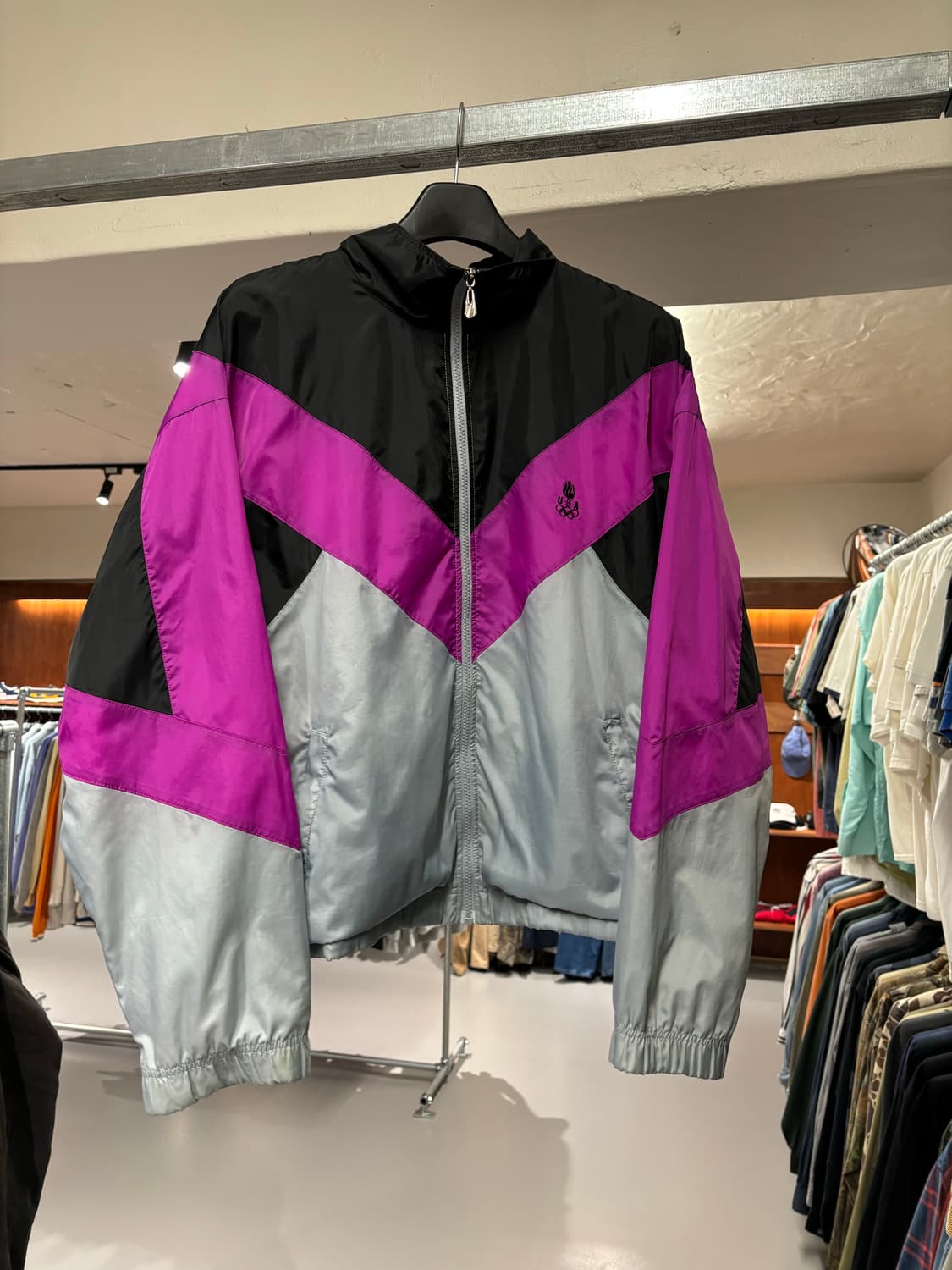 90s USA olympic 바람막이 자켓 상품이미지3