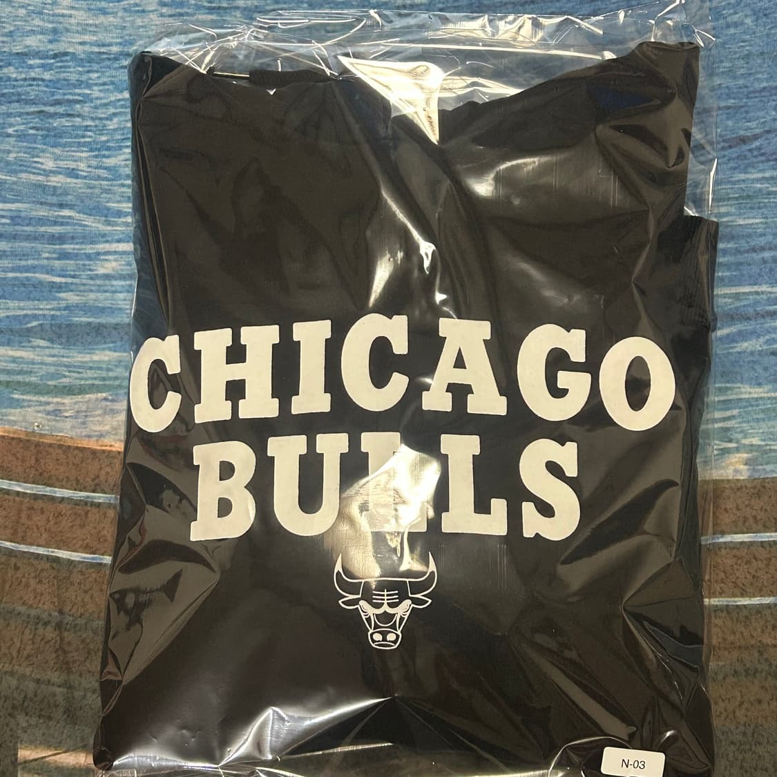 NBA Chicago Bulls Black Hoodie M 상품이미지4