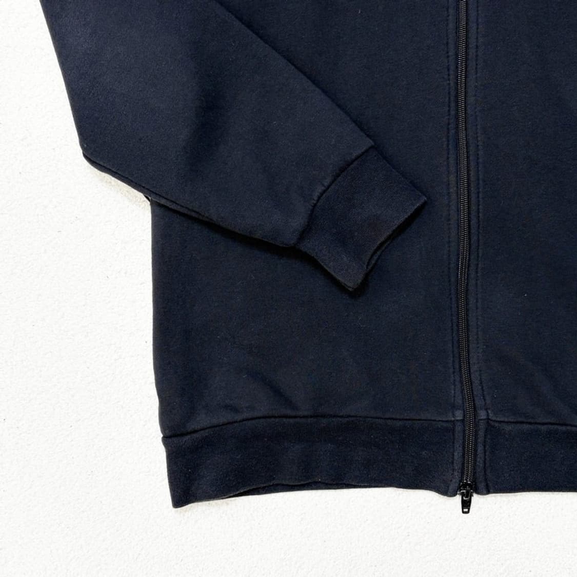 ADIDAS 파이어버드 백로고 블랙 후드집업 L 상품이미지2