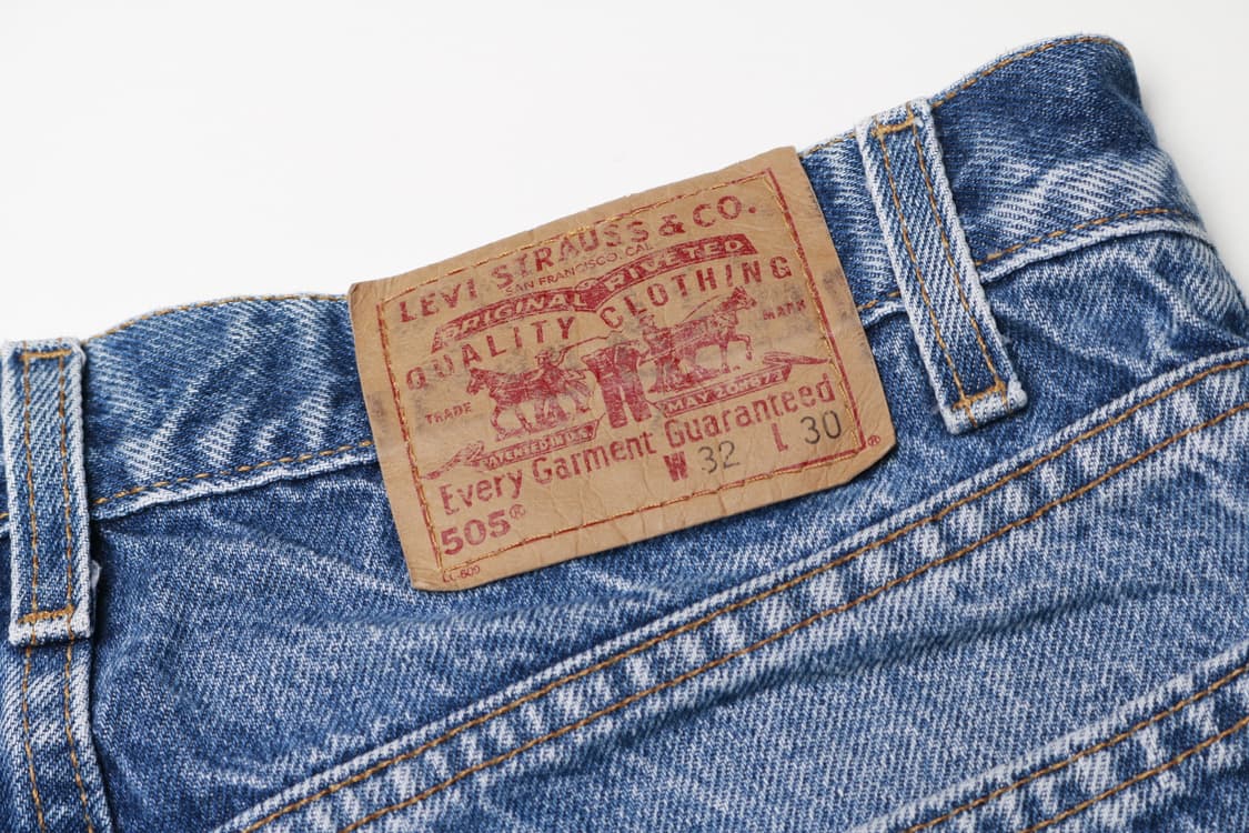 [32인치] 00's 리바이스 USA 505 데님팬츠 상품이미지8