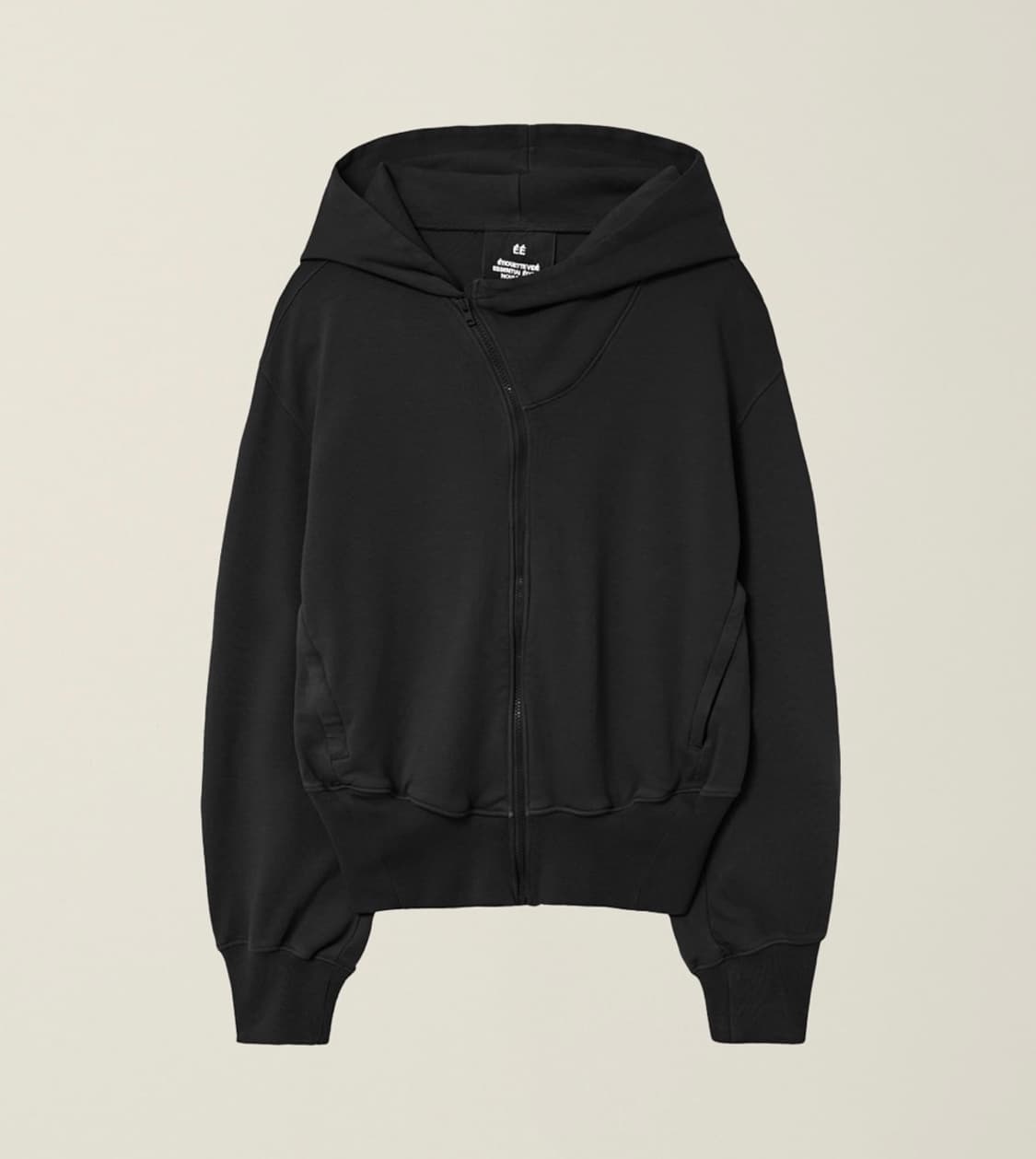 누마레 EE이이 커브드 후드 집업 Mszie 상품이미지1