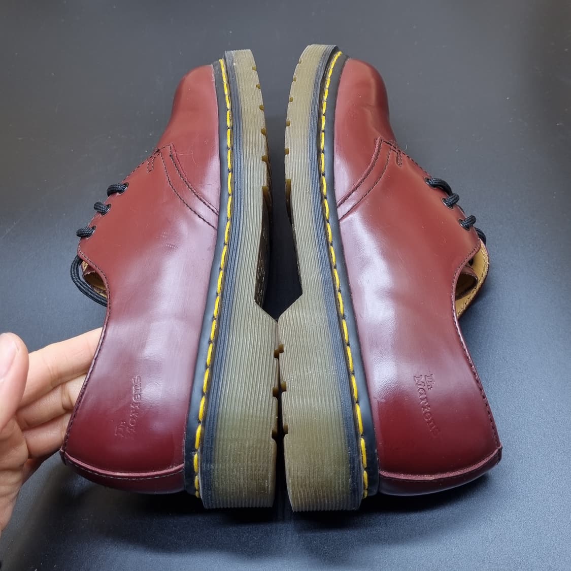 닥터마틴 1461 체리레드 여성로퍼36 230 상품이미지5