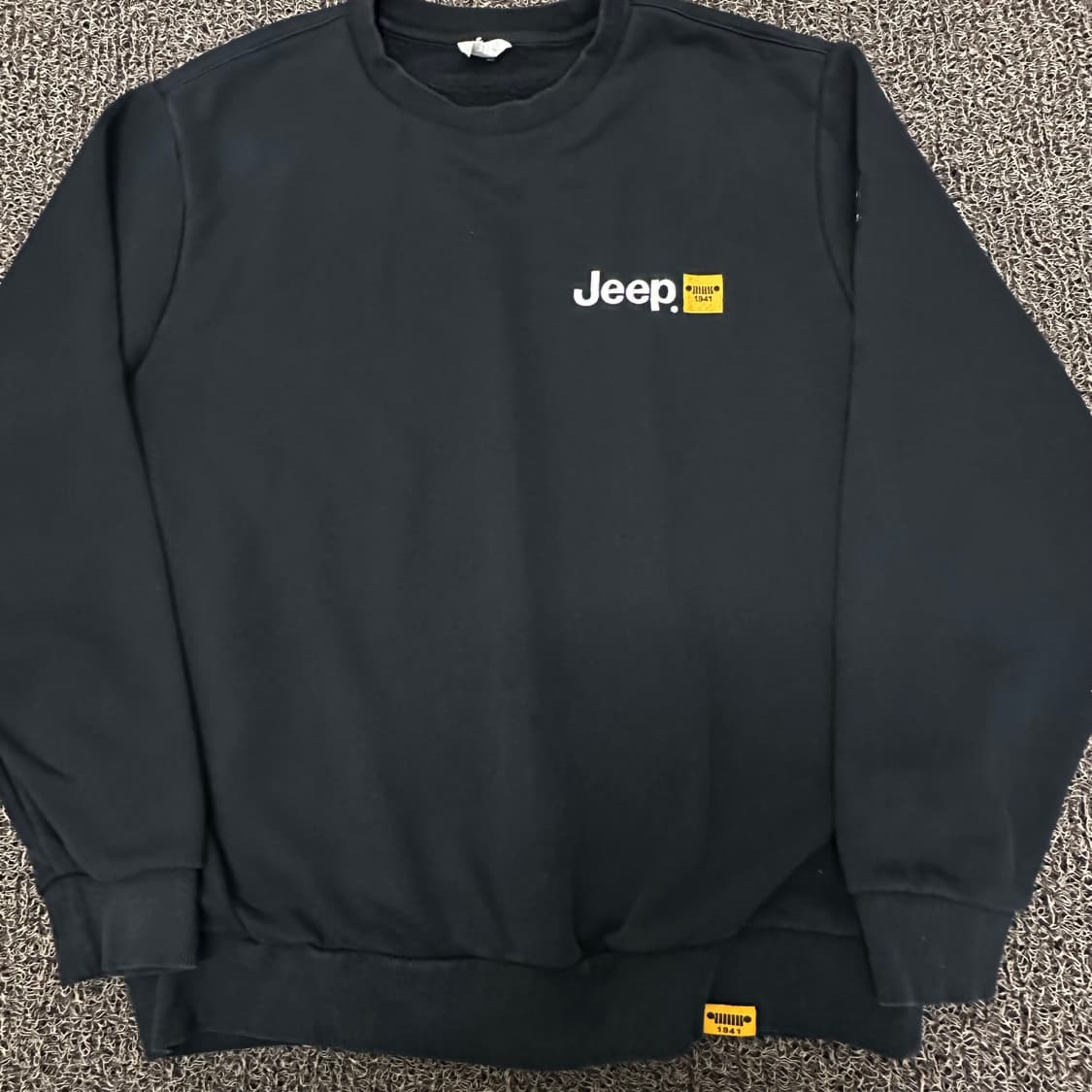 Jeep 지프 맨투맨 블랙 2XL 상품이미지2